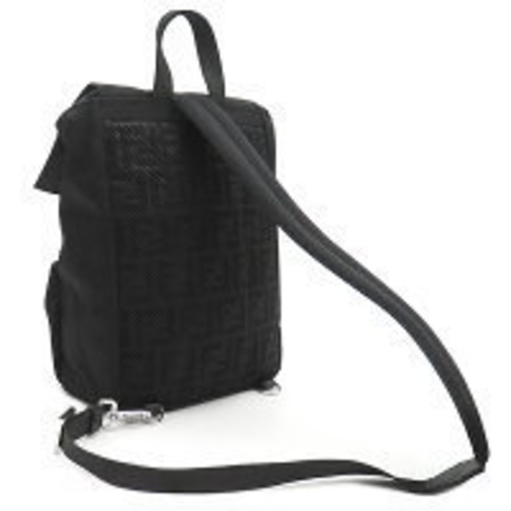 Fendi Backpack Black Nylon Drawstring - image 2
